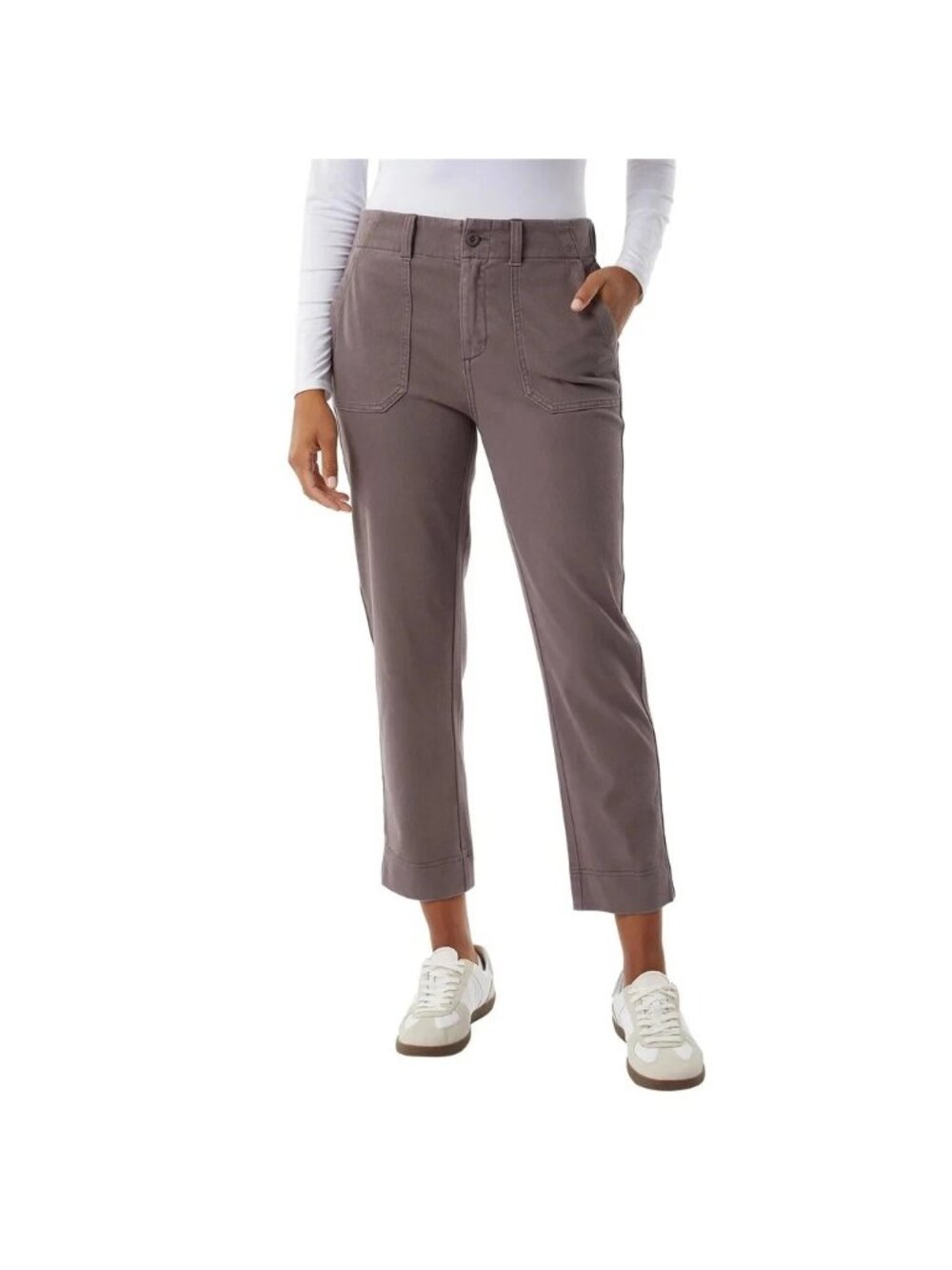 32 Degrees Cool Womens Purple Ankle Length Pants X-Small Recycled Material